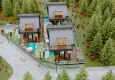 Buy Private villa complex under construction in Kargicak 2 