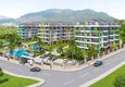 Buy Modern family-type residential complex with luxurious infrastructure under construction — Alanya, Oba 1