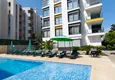 Buy 1+1 furnished apartment in a complex on the first coastline, Oba-Alanya area. Real estate for residence permit 2 