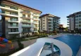 Buy Furnished 2+1 apartment with separate kitchen, glazed balcony and sea view, Kestel district — Alanya 2 