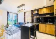 Affordable Purchase Newly furnished apartment with a glazed balcony in a modern complex - Oba district, Alanya 1 