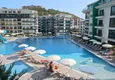 Buy 1+1 apartment with furniture and sea views in a complex on the beachfront — Alanya, Kargicak district 4 