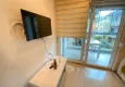 Affordable Purchase 1+1 apartment with furniture and a glazed balcony in the center of Alanya — Cleopatra beach area 1 