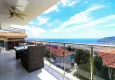 Affordable Purchase Luxury villa with panoramic views of the sea and the castle in Alanya — Kucukhasbahce district 13
