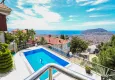 Affordable Purchase Luxury villa with panoramic views of the sea and the castle in Alanya — Kucukhasbahce district 41