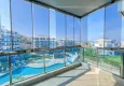 Affordable Purchase 1+1 apartment with a glazed balcony and sea view, Kargicak district — Alanya 10 