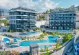 Buy 1+1 apartment with a glazed balcony and sea view, Kargicak district — Alanya 1 