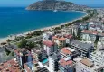 Buy 4+1 panoramic penthouse duplex in the center of Alanya — the first coastal one, suitable for citizenship 2