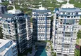 Buy Turnkey 1+1 apartment with garden view in a hotel-type complex — Alanya, Mahmutlar district 2 