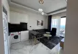 Affordable Purchase One bedroom apartment with furniture and sea view at a bargain price — Kargicak, Alanya 8 