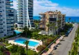 Buy Two-bedroom apartment with furniture and sea view - first coastal apartment, Kestel Alanya 1 