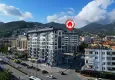 Buy 1+1 apartment with a view of the Kale fortress — the center of Alanya, a new complex 1