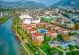 Buy 4+1 garden duplex with furniture and views of the Dim River in the Kestel area 5