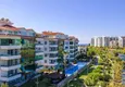 Buy Newly furnished three-room apartment after renovation in a residential complex by the river, Kestel, Alanya 1 