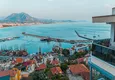 Buy 3+1 apartment for a residence permit in Alanya, Kale district - furnished and with panoramic views of the sea and port  11 