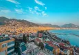 Affordable Purchase  3+1 apartment for a residence permit in Alanya, Kale district - furnished and with panoramic views of the sea and port  47 