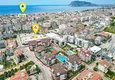 Buy 3+1 single-level apartment with furniture in Oba, Alanya 2
