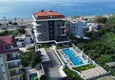 Buy Apartment 1+1 with sea view on the first line in Kestel - 47 m², unfurnished, premium complex 1 