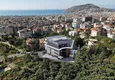 Buy Duplex apartments in the new ultra-luxury residence project in Alanya, Hasbahce district 1 