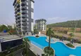 Buy Real estate in Alanya with installments up to 1 year - new 1+1 apartment with sea view in Avsallar 9 