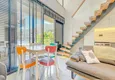 Affordable Purchase  Loft 1+1 apartment in the center of Alanya - stylish interior, 250 meters from Cleopatra beach 10 