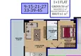 Purchase cheap 1+1 apartment from the owner in a residential complex with hotel infrastructure - Payallar district, Alanya 1 