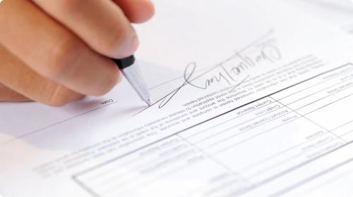 Drawing up a legally competent contract