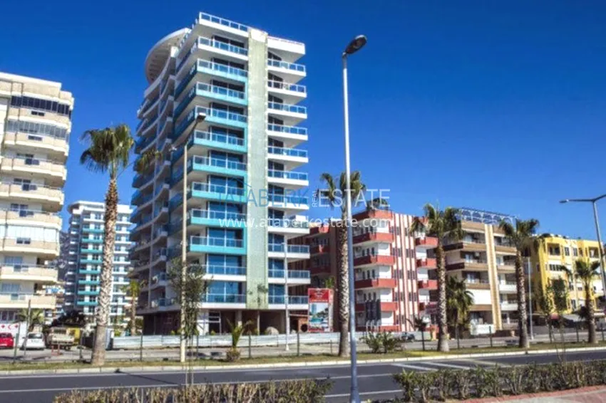 For seasonal rent studio apartment on the beachfront in Mahmutlar, Alanya B49 1 