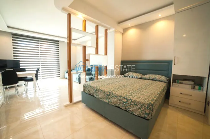 Purchase For seasonal rent studio apartment on the beachfront in Mahmutlar, Alanya B49 1 