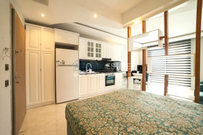 Purchase For seasonal rent studio apartment on the beachfront in Mahmutlar, Alanya B49 2 