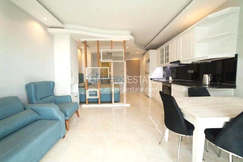 Purchase For seasonal rent studio apartment on the beachfront in Mahmutlar, Alanya B49 8 