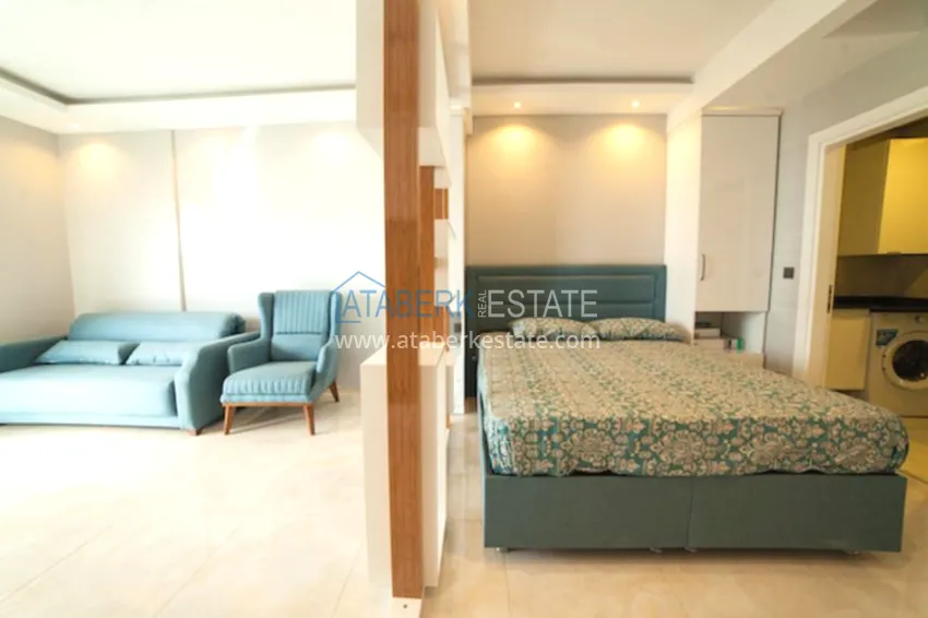 Purchase For seasonal rent studio apartment on the beachfront in Mahmutlar, Alanya B49 10 