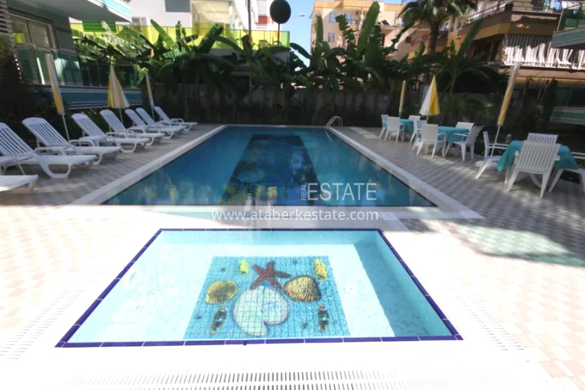 Apartments in a complex on the first coastline 50 meters from the Cleopatra Beach 6