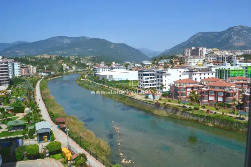 Apartments in a European complex on the first line from the sea in Tosmur 5