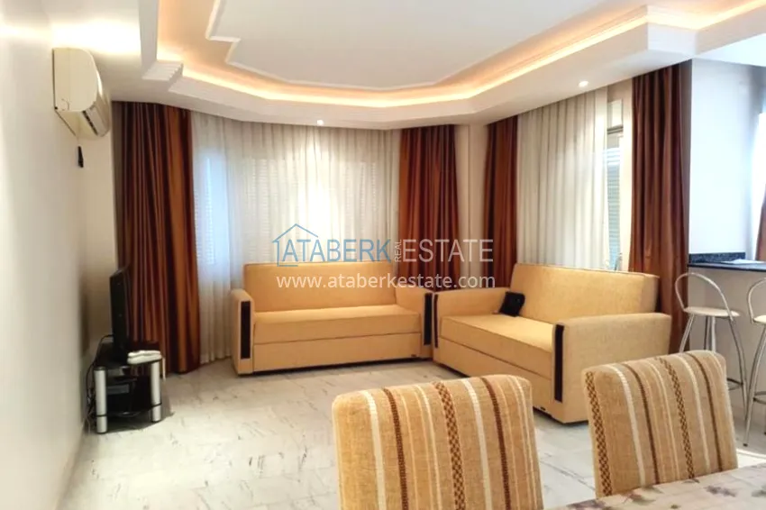 Purchase Apartments in a European complex on the first line from the sea in Tosmur 1