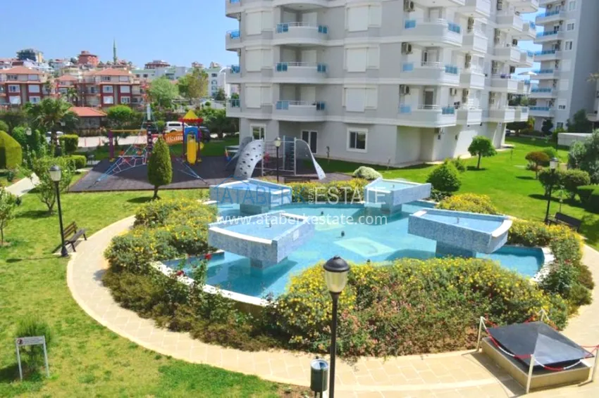 Apartments in a European complex on the first line from the sea in Tosmur 7