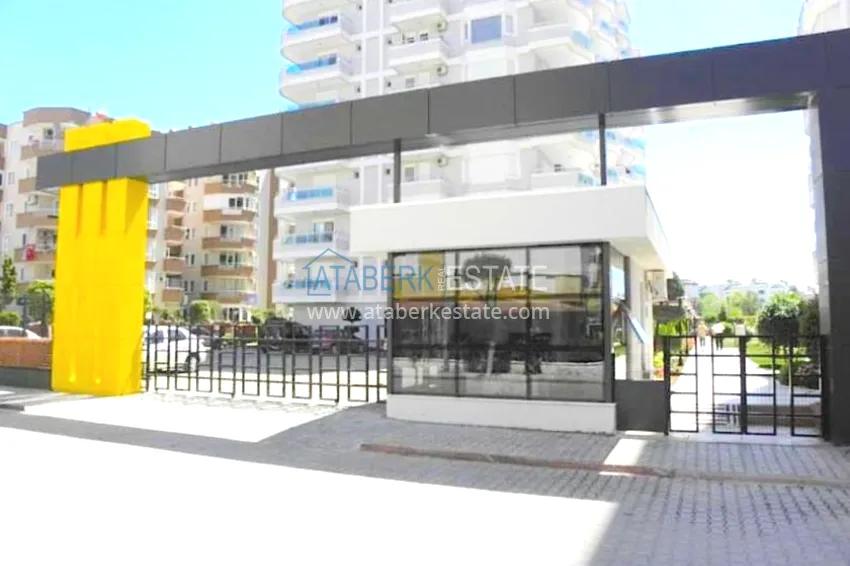 Apartments in a European complex on the first line from the sea in Tosmur 11