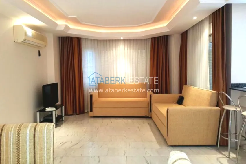 Purchase Apartments in a European complex on the first line from the sea in Tosmur 4