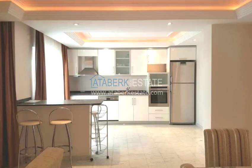 Purchase Apartments in a European complex on the first line from the sea in Tosmur 5