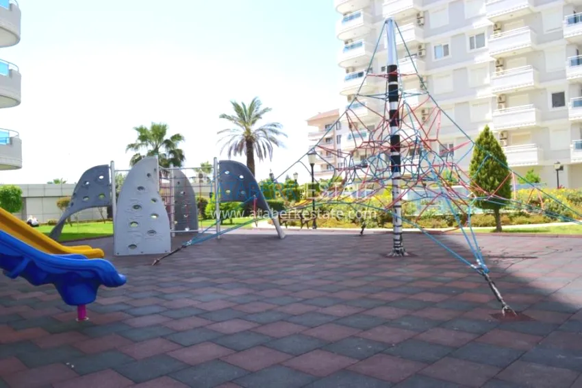 Apartments in a European complex on the first line from the sea in Tosmur 13