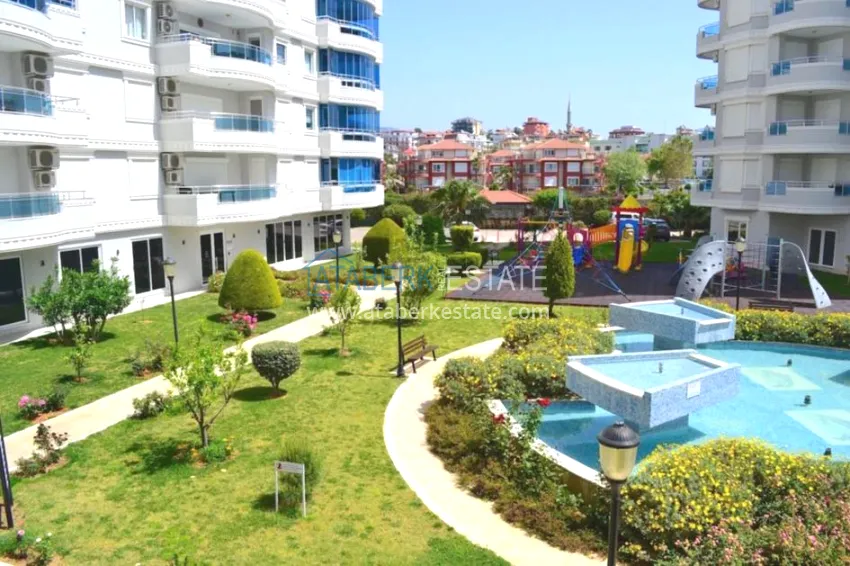 Apartments in a European complex on the first line from the sea in Tosmur 14