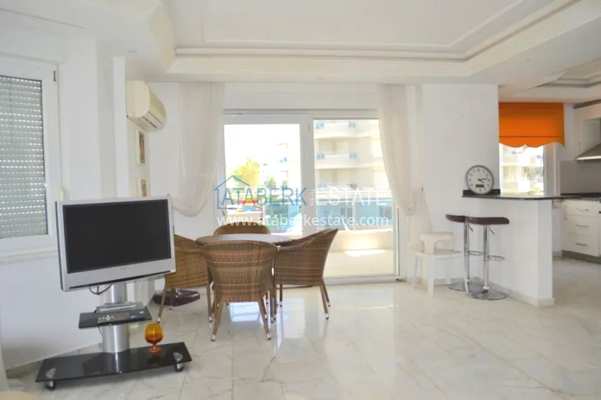 Purchase Apartments in a European complex on the first line from the sea in Tosmur 14