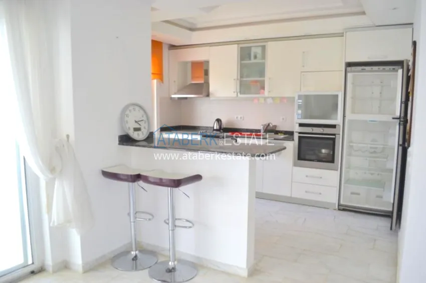 Purchase Apartments in a European complex on the first line from the sea in Tosmur 15