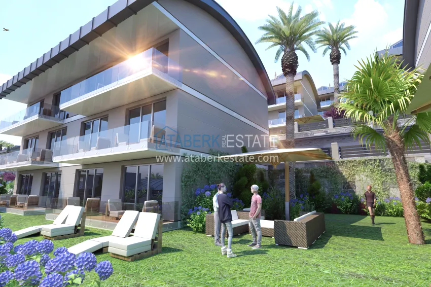 New investment project of a luxurious residential complex in Konakli 11