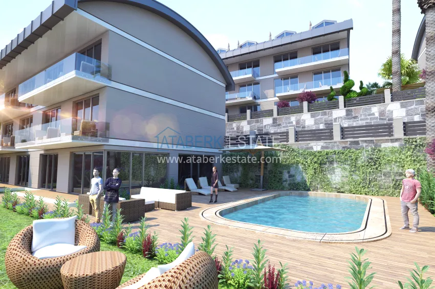 New investment project of a luxurious residential complex in Konakli 14
