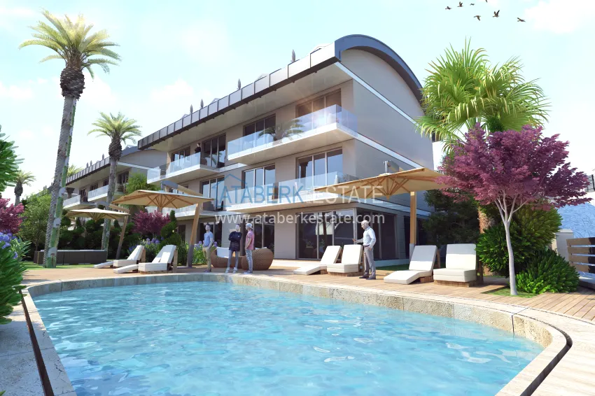New investment project of a luxurious residential complex in Konakli 16