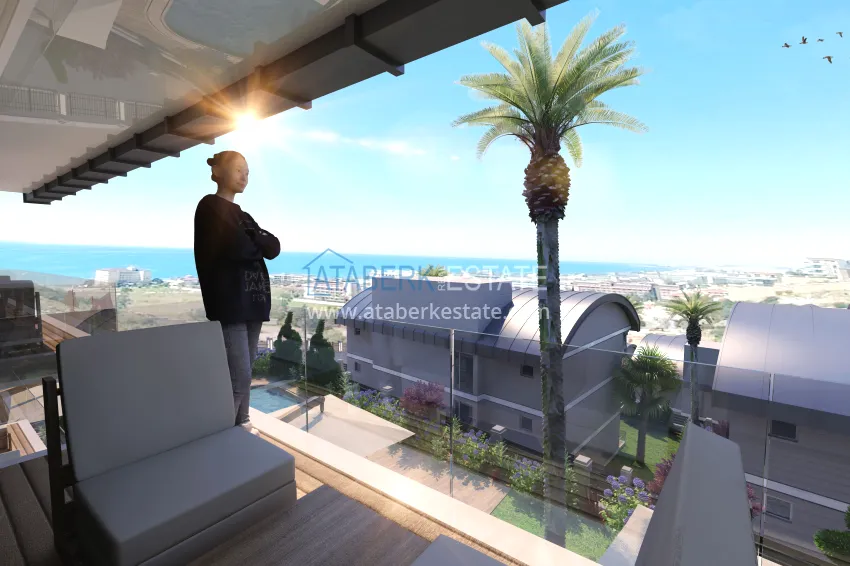 New investment project of a luxurious residential complex in Konakli 17