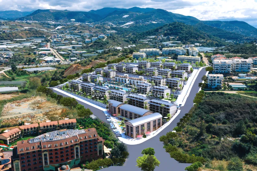 New investment project of a luxurious residential complex in Konakli 2