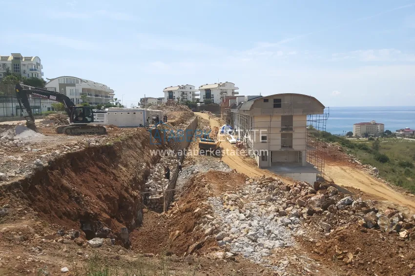 New investment project of a luxurious residential complex in Konakli 27