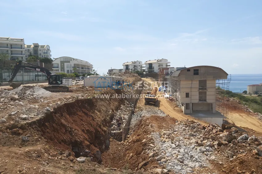 New investment project of a luxurious residential complex in Konakli 28